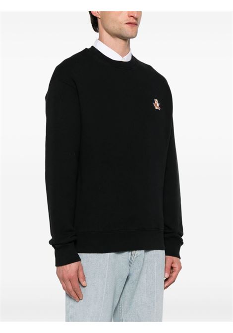 Black Fox-motif sweatshirt - men MAISON KITSUNÉ | MM00313KM0307P199